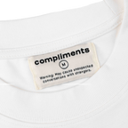 Compliments I Hope You Smile White Vintage Shirt