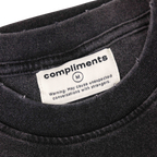 Compliments Not Sorry for Anything Black Vintage Tee