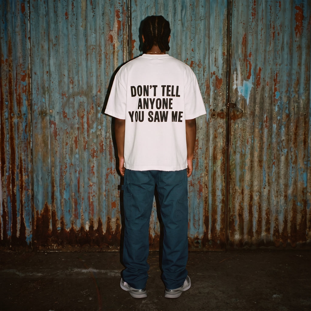 Compliments You Saw Me White Vintage Shirt