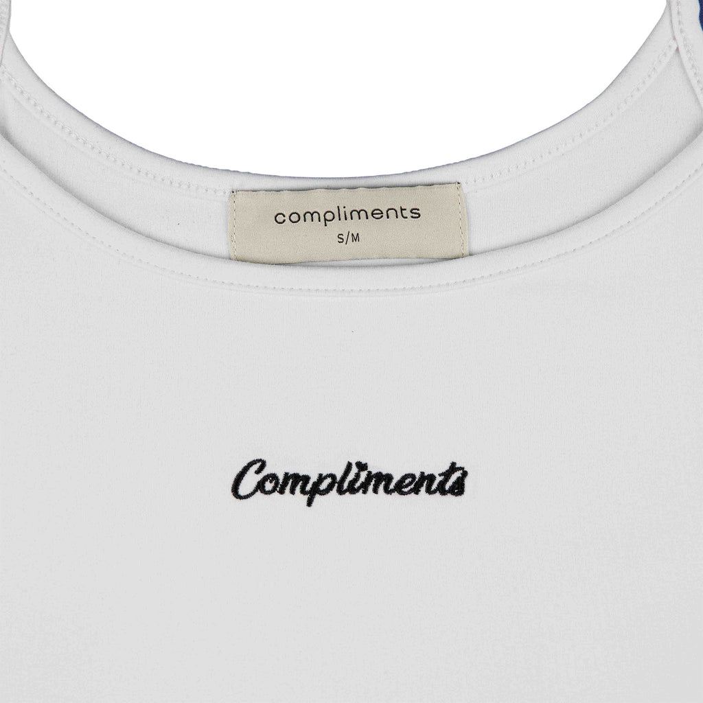 Compliments Basic Women's Tank White