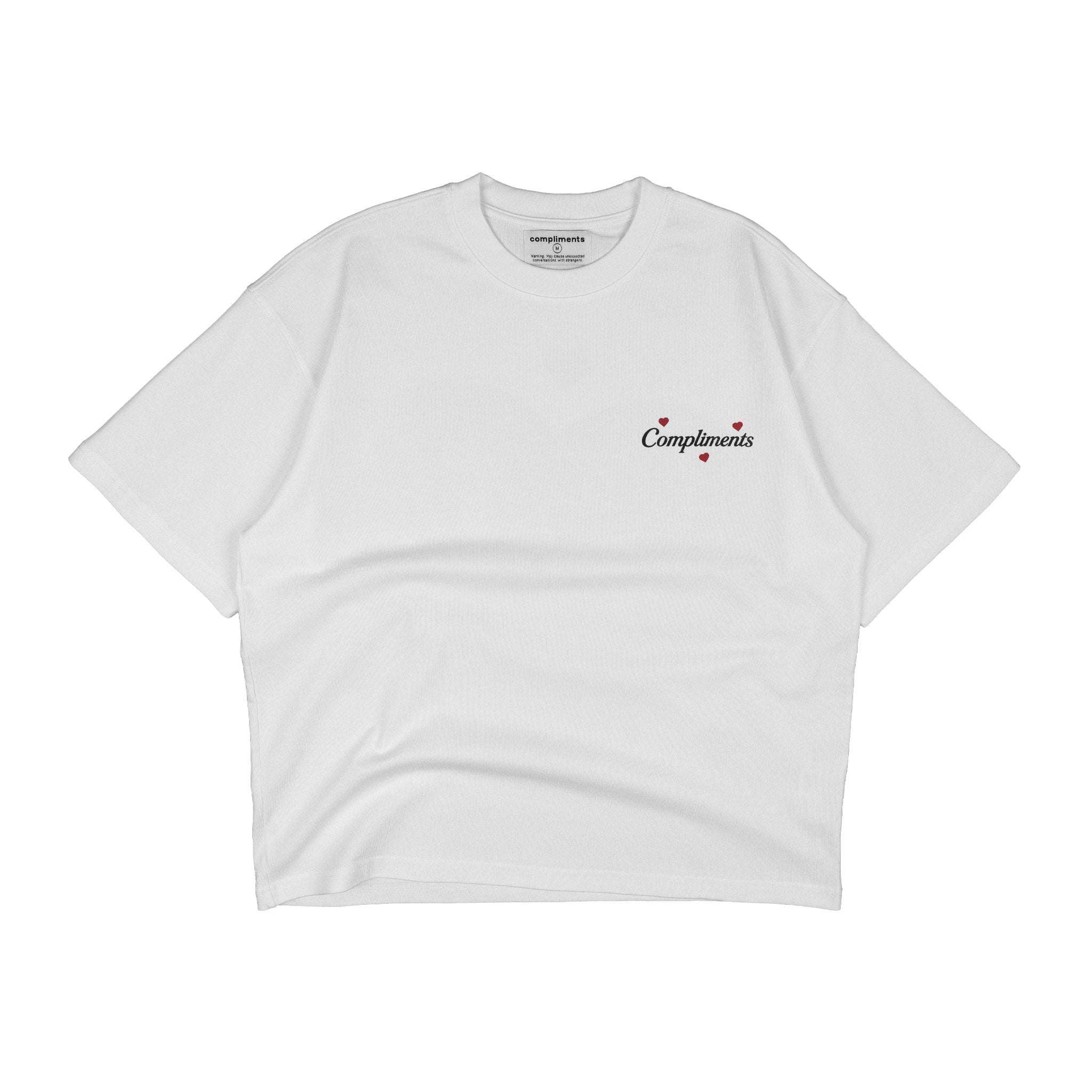 Compliments Loved You Are White Vintage Shirt