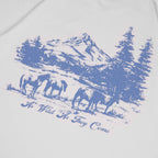 Compliments Wild As They Come White Vintage Shirt