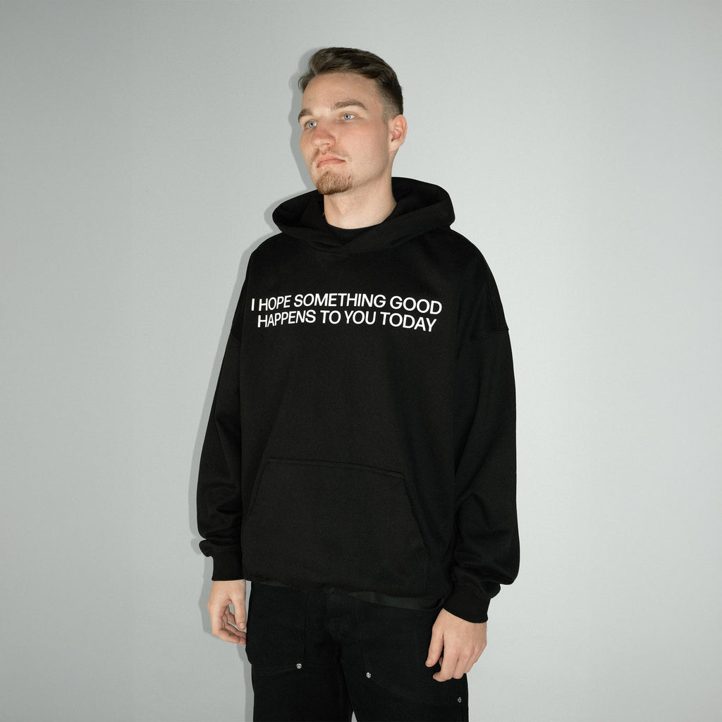 Compliments Good Today Black Hoodie