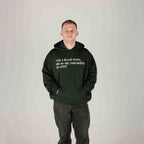 Compliments No One Complimented Dark Green Hoodie