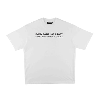 Compliments 'Sinner & Saint' White Vintage Shirt